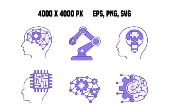 Colored Artificial Intelligence Icons: A Designer's Real-World Review