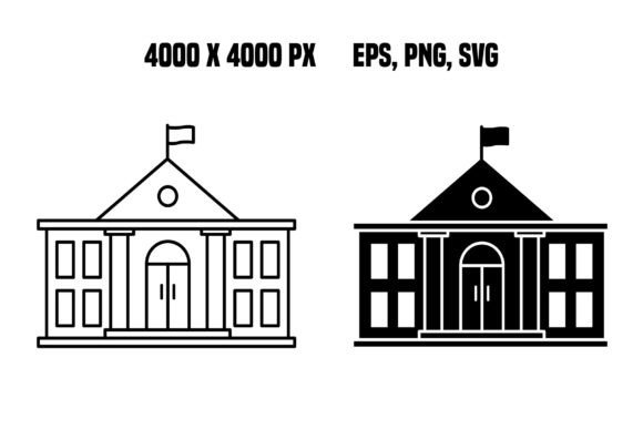Government Building Icons: Essential Graphics for Editorial Sites
