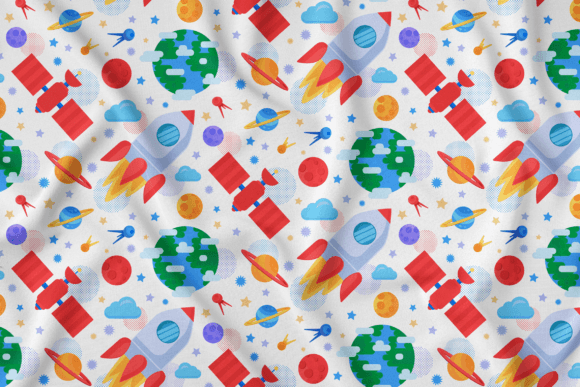 Rocket Launch Pattern Graphics for Handmade Creators