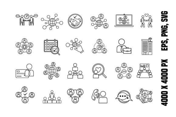 Set of Networking Icons: A Brand Designer's Review