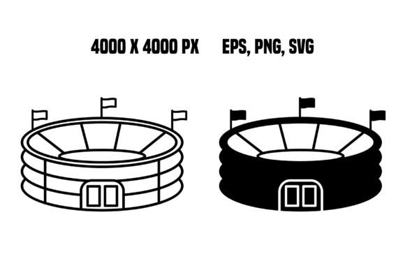 Stadium Icons: Essential Graphics for Modern Design